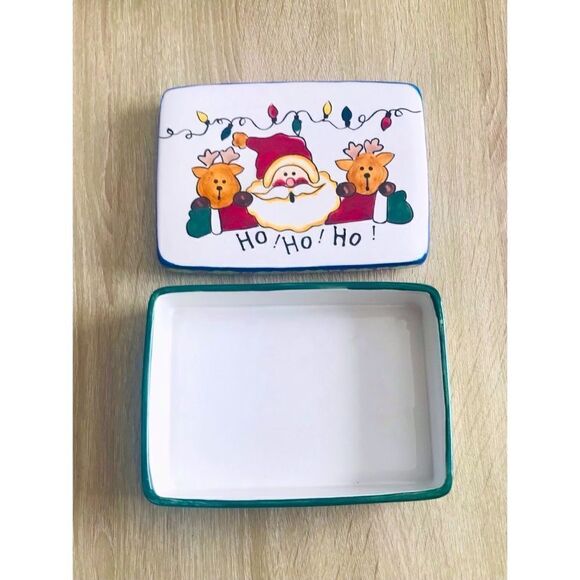 PALM TREE CO LTD “Ho! Ho! Ho!” Ceramic Holiday Decor - Picture 2 of 6